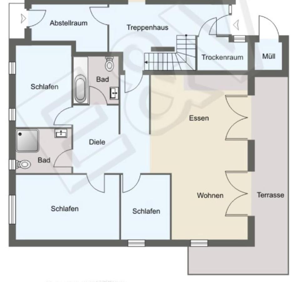 Ferienwohnung - A69454 Werdum Zewnętrze zdjęcie